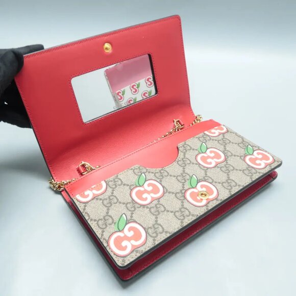 100% Authentic Gucci Brown GG Canvas Shoulder Bag 778-113024 - Picture 9 of 12